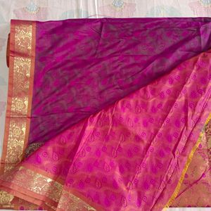 Double Shade Saree