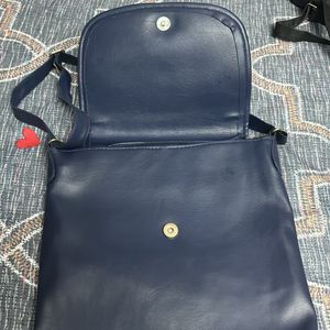 Navy Blue Hand Bag/ Sling Bag