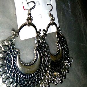 Oxidized Earrings