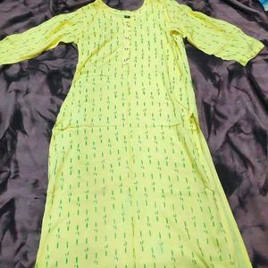 Yellow Kurta