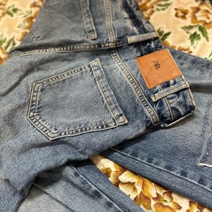 zara staight fit jeans