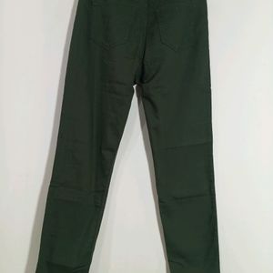 H&M Olive Jeans & Trousers