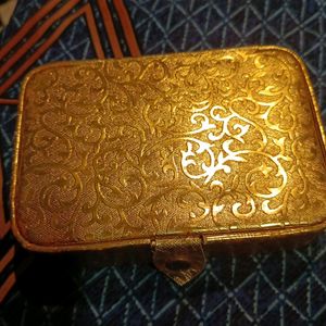 Golden Jewellery Box