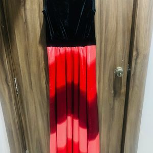 Affordable Red-black Gown