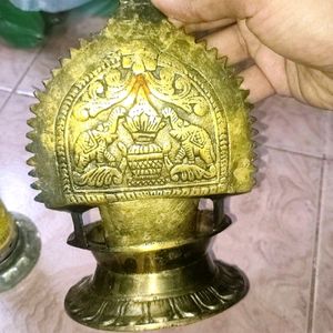 Royal Ashtalakshmi Lamp 🪔 Villaku Purely Brass