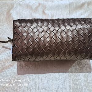 Myglamm Braided Effect Makeup Vanity Pouch 👝