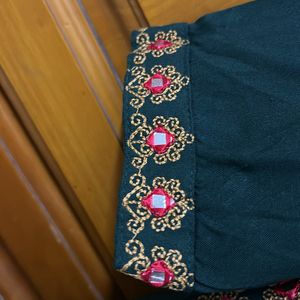 Dark Green Kurta