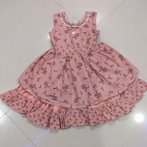 Nice Cotton Summer Frock For 5year Old