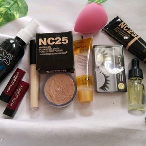 Pack Of 10 Makeup Products