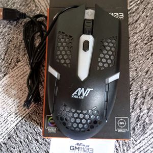 ANT Value GM1103 Wired Gaming Mouse With RGB Back