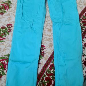 American Swan Sky Blue Jeans For Women