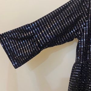 Glam And Glittery Party Wear Top