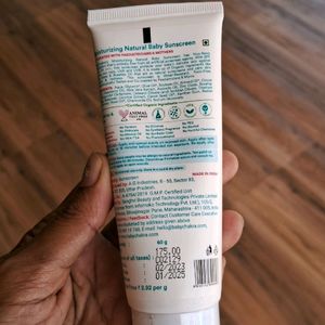 BabyChakra Natural Baby Sunscreen