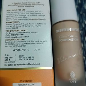 Mamaearth Glow Serum Foundation