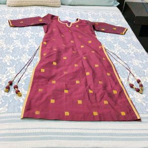 A-line Kurta.