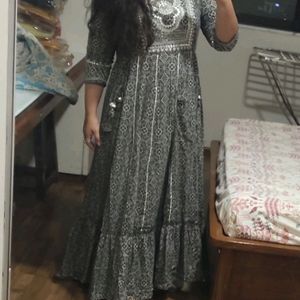 Long Indo Western Gown