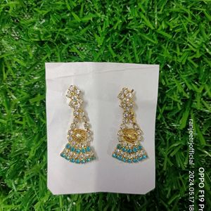 Stone Earrings For Women Pack of 2