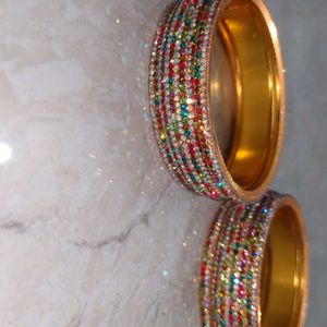 Multi stone Bangle