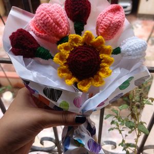 Crochet Flower Bouquet