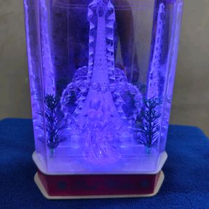 Lovely Couple Gift With Glowing Tower of Best Wish