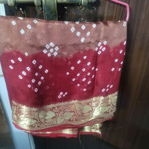 Jeorget Rajasthani Print Saree