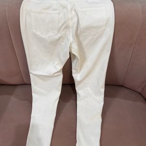 2Bme White Skinny Pants