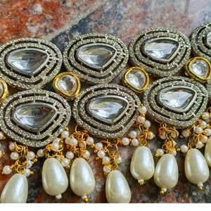 Sameera Double Layer Polki Choker