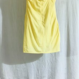 MINI YELLOW DRESS