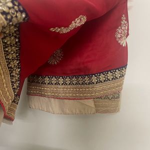 Designer Double Shade Saree