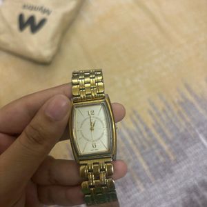 Titan Gold Watch