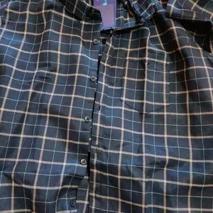 Mens Casual Checkered Shirt