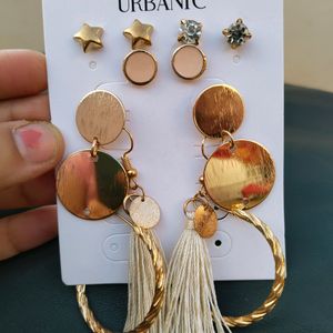 Pack Of 6 Earrings Set