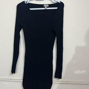 H&m Rib- Knit Bodycon Dress