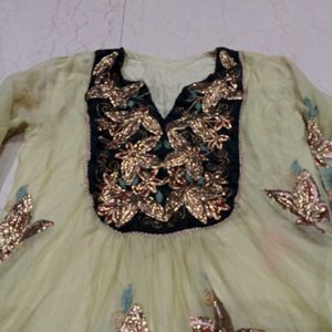 Short Anarkali Kurti