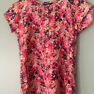 Multicolor Top- Pink