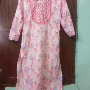 Pink Kurta Set