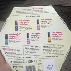 Plum Discovery Perfume Set Of 5