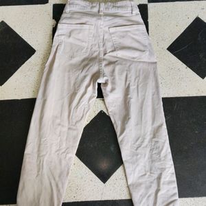 Beige Casual Jeans (Girl's)