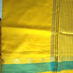 Lotus Woven Saree