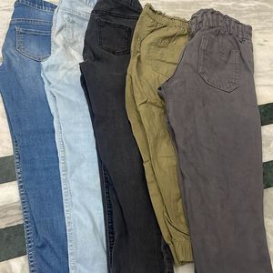 Combo Jeans For Girls 4-5 Years Old