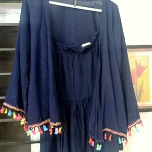 Women's Inweave Blue Dress