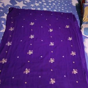 Georgette Kadhai Saree