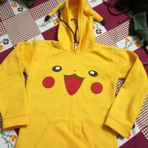 Pikachu Wollen Sweatshirt For Women