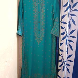 Green Kurta For Women