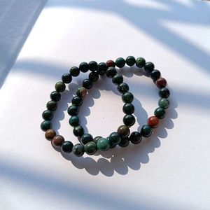 Bloodstone Crystal Bracelet