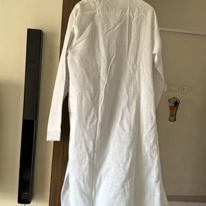 White Kurta Set