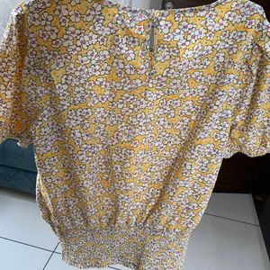 Rio Flower Printed Top