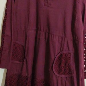 Crochet Dress Beautiful Pure Cotton