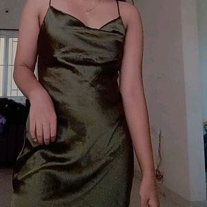 Satin Dress