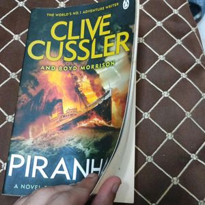 Piranha By Clive Cussler Bk + Audiobook